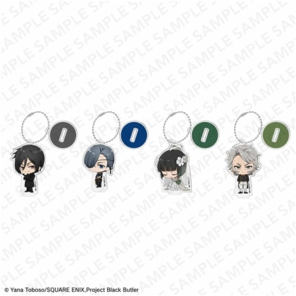 アニメ「黒執事 -緑の魔女編-」ボールチェーン付きちびアクリルスタンドフィギュア BOX