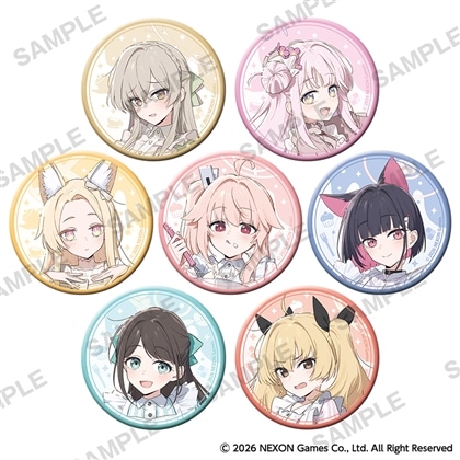 「ブルーアーカイブ POP UP SHOP」トレーディング缶バッジ pack