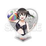 LoveLive! Days 2025年9月号『ラブライブ！虹ヶ咲学園スクールアイドル同好会』ハート型ラメ入りアクリルスタンド 高咲 侑