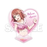 LoveLive! Days 2025年9月号『ラブライブ！虹ヶ咲学園スクールアイドル同好会』ハート型ラメ入りアクリルスタンド 上原歩夢