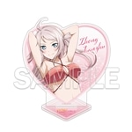 LoveLive! Days 2025年9月号『ラブライブ！虹ヶ咲学園スクールアイドル同好会』ハート型ラメ入りアクリルスタンド 鐘 嵐珠