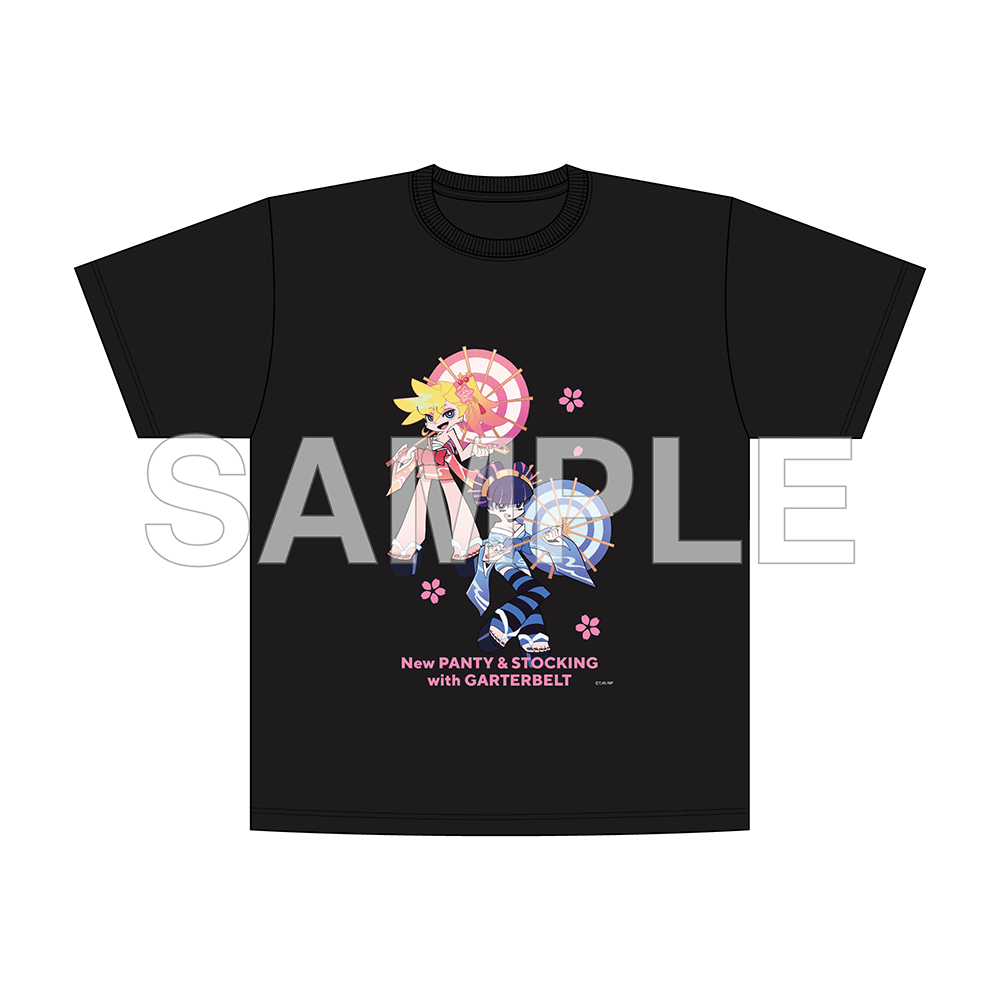 New PANTY ＆ STOCKING with GARTERBELT Tシャツ 和装ver.