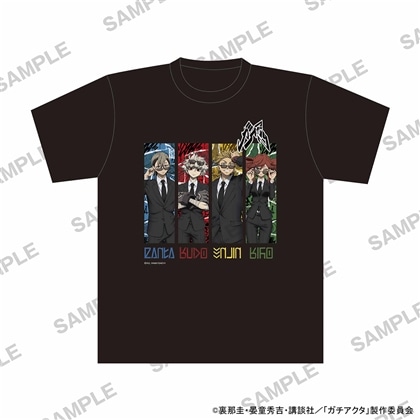 TVアニメ『ガチアクタ』Tシャツ 黒スーツVer. L