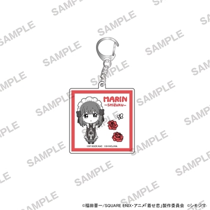 TVアニメ「その着せ替え人形は恋をする」Season 2 アクリルキーホルダー シモジマコラボVer. 喜多川海夢（黒江雫ver.）