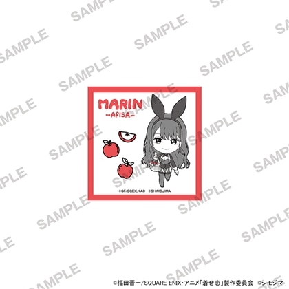 TVアニメ「その着せ替え人形は恋をする」Season 2 ステッカー シモジマコラボVer. 喜多川海夢（十六夜ありさver.）