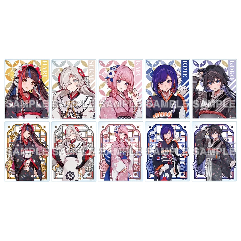 神椿市建設中。 トレーディングアクリルカード Kimono ver. BOX