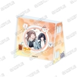 『週に一度クラスメイトを買う話 ～ふたりの秘密は一つ屋根の下～』缶バッジ＆ホルダーセット afternoon