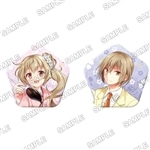 【二次受注】『いみちぇん！』シリーズ 2個入り缶バッジ 藤原りんね＆藤原千方