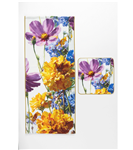 はなりーまん　今治産オリジナルプリント　花やぐフェイスタオル＆ハンドタオル（2種セット）