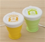 しばんばん　折りたたみシリコンコップ　2個セット