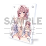 電撃萌王2025年10月号誌上通販 10月号表紙図書カードNEXT・karory【台座付き】