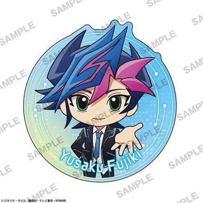 遊☆戯☆王ＶＲＡＩＮＳ ステッカー 共にver. 藤木遊作 にいてんご