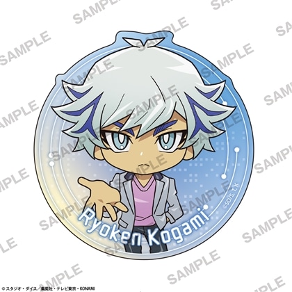 遊☆戯☆王ＶＲＡＩＮＳ ステッカー 共にver. 鴻上了見 にいてんご