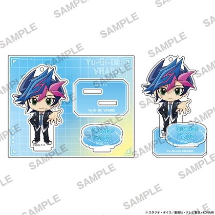 遊☆戯☆王ＶＲＡＩＮＳ にいてんごアクリルスタンド 共にver. 藤木遊作