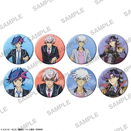 遊☆戯☆王ＶＲＡＩＮＳ きらきら缶バッジコレクション 共にver. Box