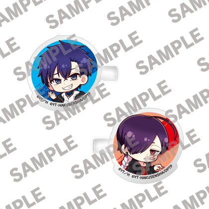 拷問バイトくんの日常 ミニキャラアクリルクリップセット ストリートシリーズ　セロ＆シウ