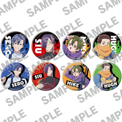 TVアニメ「拷問バイトくんの日常」 トレーディング缶バッジ BOX