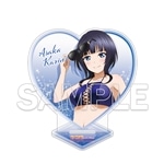 LoveLive! Days 2025年10月号『ラブライブ！虹ヶ咲学園スクールアイドル同好会』ハート型ラメ入りアクリルスタンド 朝香果林