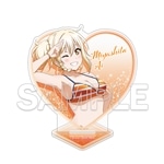 LoveLive! Days 2025年10月号『ラブライブ！虹ヶ咲学園スクールアイドル同好会』ハート型ラメ入りアクリルスタンド 宮下 愛