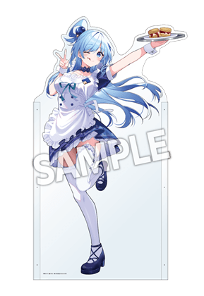 『この素晴らしい世界に祝福を！』 描き下ろし特大アクリルスタンド アクア メイドVer.