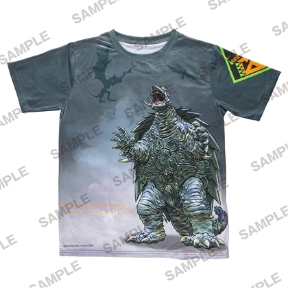 ガメラ60th記念フルグラTシャツ　ガメラ3＆昭和ガメラ