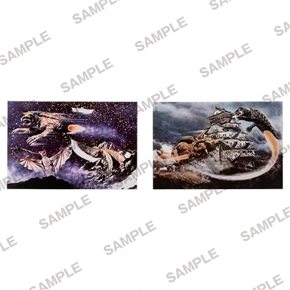 ガメラ60th記念ポストカードセットC