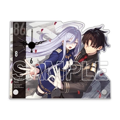 『８６―エイティシックス―』8.6周年記念 アクリルクロック