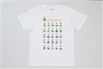 おおのたろう　じんせいさいしょのあいうえお　おとなTシャツ　＜あ～の＞　S