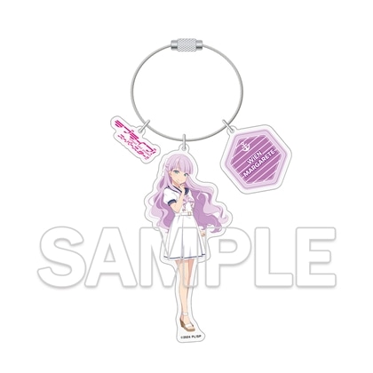 LoveLive! Days 2025年11月号『ラブライブ！スーパースター!!』ワイヤーアクリルキーホルダー ウィーン・マルガレーテ