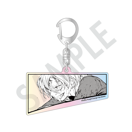 『文豪ストレイドッグス 太宰、中也、十五歳』オーロラアクリルキーホルダー 中原中也