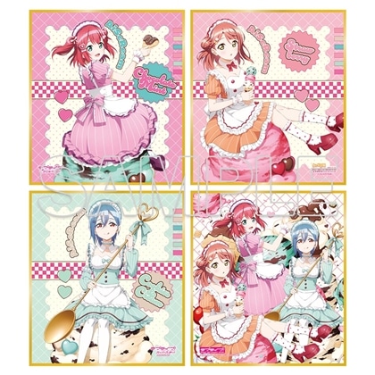 ラブライブ！シリーズ AiScReam トレーディングミニ色紙