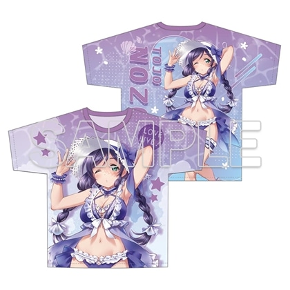 【会場先行】『ラブライブ！』フルグラフィックTシャツ Ver.水着　東條 希