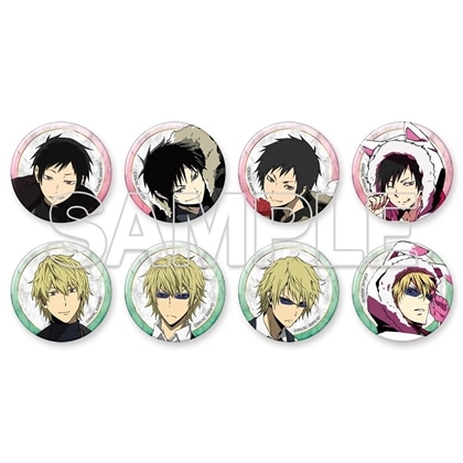 『デュラララ!!×２』Ver.winter トレーディング缶バッジ 折原臨也＆平和島静雄