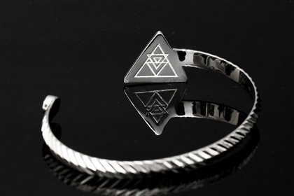 【シルバー】＜プレアデス＞ku スターシード パワー ブレスレット