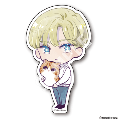 「ニッターズハイ！」ステッカー　黒葉類