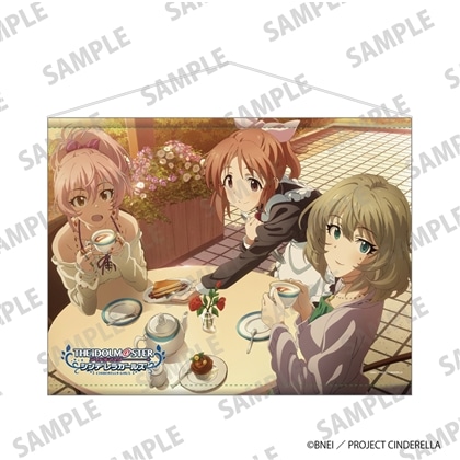 TVアニメ「アイドルマスター シンデレラガールズ」B2タペストリー 安部菜々＆城ヶ崎美嘉＆高垣楓