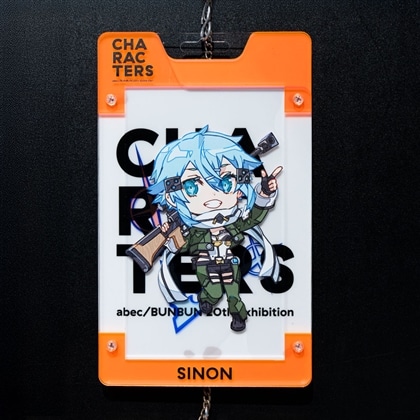 【抽選販売】abec/BUNBUN 20th Exhibition CHARACTERS 展示品販売 Chibi CHARACTERS Cards　『ソードアート・オンライン』シノン