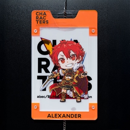 【抽選販売】abec/BUNBUN 20th Exhibition CHARACTERS 展示品販売 Chibi CHARACTERS Cards　『Fate/Grand Order』アレキサンダー