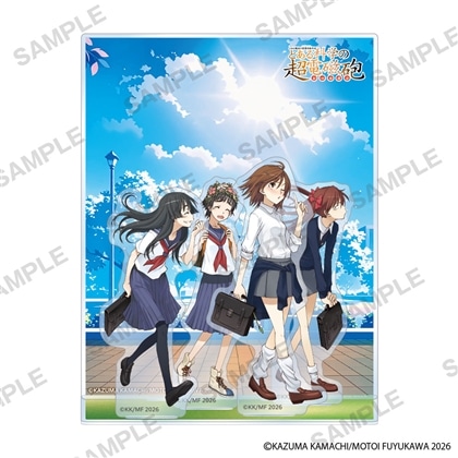 コミック「とある科学の超電磁砲」　アクリルジオラマ