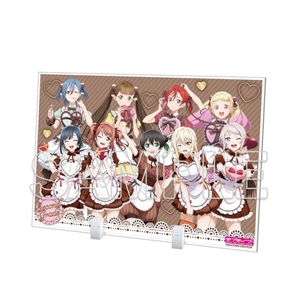『ラブライブ！』シリーズ アクリルプレート Ver.Valentine2026　②2年生集合