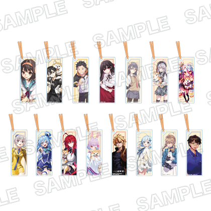 ライトノベル展2025 トレーディングアクリルしおりキーホルダー