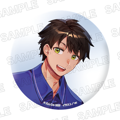 ライトノベル展2025 ホログラム缶バッジ　神の庭付き楠木邸