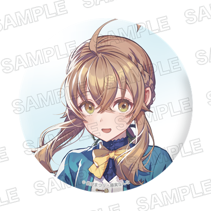 ライトノベル展2025 ホログラム缶バッジ　サイレント・ウィッチ