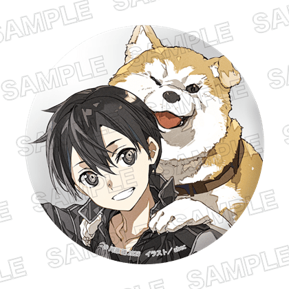 ライトノベル展2025 ホログラム缶バッジ　ソードアート・オンライン