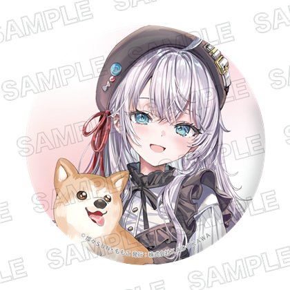 ライトノベル展2025 ホログラム缶バッジ　時々ボソッとロシア語でデレる隣のアーリャさん