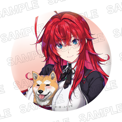 ライトノベル展2025 ホログラム缶バッジ　ハイスクールD×D