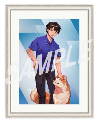 ライトノベル展2025 B4キャラファイングラフ　神の庭付き楠木邸