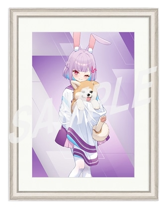 ライトノベル展2025 B4キャラファイングラフ　人外教室の人間嫌い教師