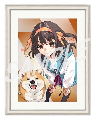 ライトノベル展2025 B4キャラファイングラフ　涼宮ハルヒの憂鬱