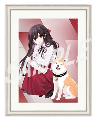 ライトノベル展2025 B4キャラファイングラフ　デート・ア・ライブ